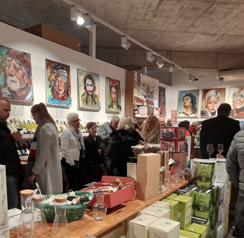 Vernissage bei Jacques